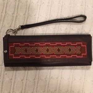 Donald Pliner signed clutch